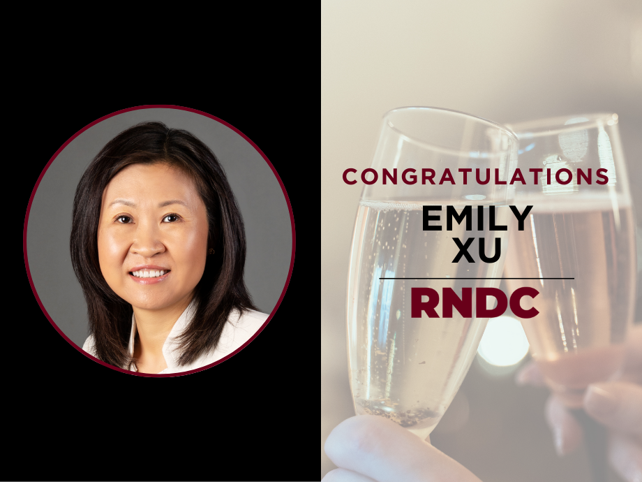 RNDC Appoints Emily Xu New Chief Digital & Information Officer 